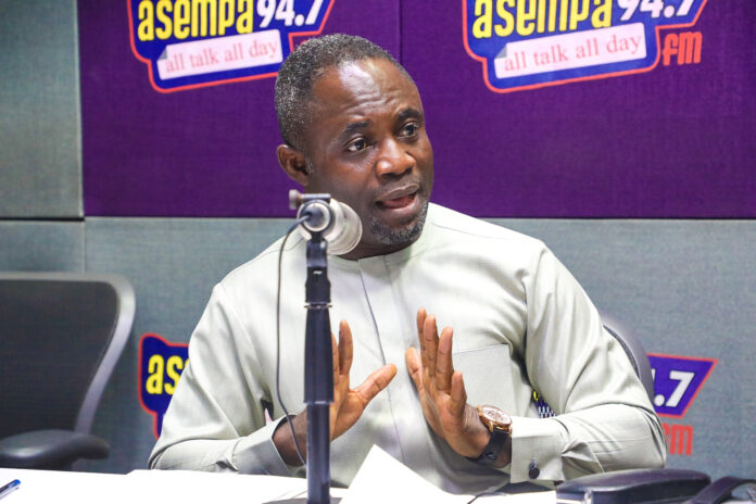 Kwabena Mintah Akandoh , MP for Juaboso Constituency