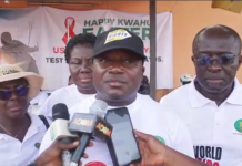 500,000 Ghanaians living with HIV – Ghana AIDS Commission urges safe practices DR. KHARMACELLE PROPER AKANBONG - Ag. director- Ghana AIDS Commission.