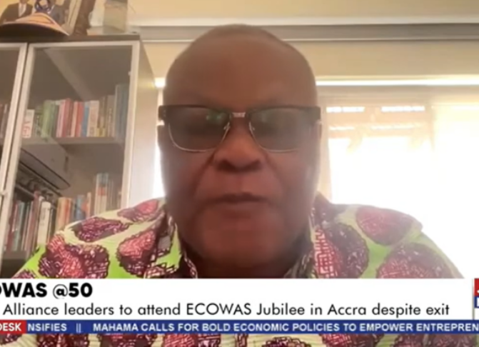 Former Deputy Foreign Affairs Minister and seasoned peace-building expert, Emmanuel Bombande,