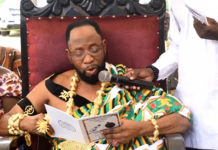 HON. REGENT BENNETT KOBLAH APPLEH, Acting Paramount Chief of Volo Traditional Area