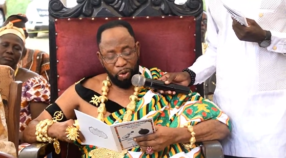 HON. REGENT BENNETT KOBLAH APPLEH, Acting Paramount Chief of Volo Traditional Area