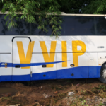 Driver of VVIP bus swallowed by overflowing River Okye shares harrowing experience