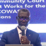 President of the ECOWAS Court of Justice, Justice Edward Amoako Asante