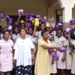 Nhyira Fm’s Obaa Adwoa reaches out to deprived community with Menstrual Hygiene Initiative