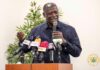 Minister for Lands and Natural Resources, Hon. Emmanuel Armah-Kofi Buah,