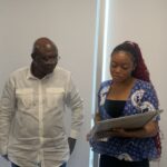 The Political Science Students Association honours Akwasi Opong-Fosu