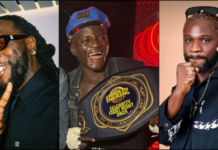Burna Boy gifts Portable $13k for defeating Speed Darlington in boxing match