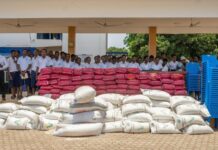Ursula foundation donates to Labone SHS after fire outbreak