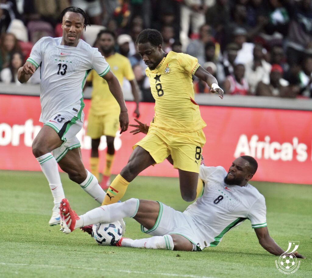 Ghana suffer 2-1 defeat against Nigeria in Unity Cup