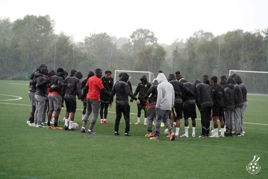 Unity Cup: 16 players hold first Black Stars training ahead of Nigeria clash