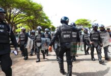 Police, military move to restore calm in Savannah Region following violence Demo against suspension of Chief Justice #SaveTheJudiciaryDemo