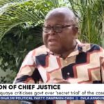 Prof. Mike Oquaye accuses gov’t of ‘secret trial’ of Chief Justice