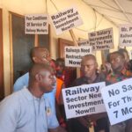 Railway workers embark on indefinite strike over 7 months’ unpaid salaries