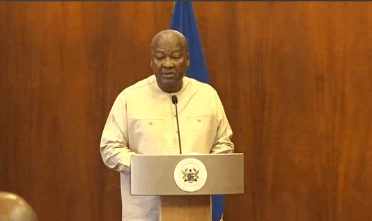 President Mahama vows to entrench irreversible development in Ghana President John Dramani Mahama