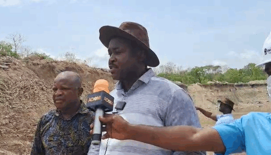 Savannah Regional Minister calls on cement factory to reduce prices and reclaim land with economic trees