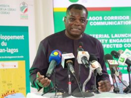 Minister for Roads and Highways, Kwame Governs Agbodza,