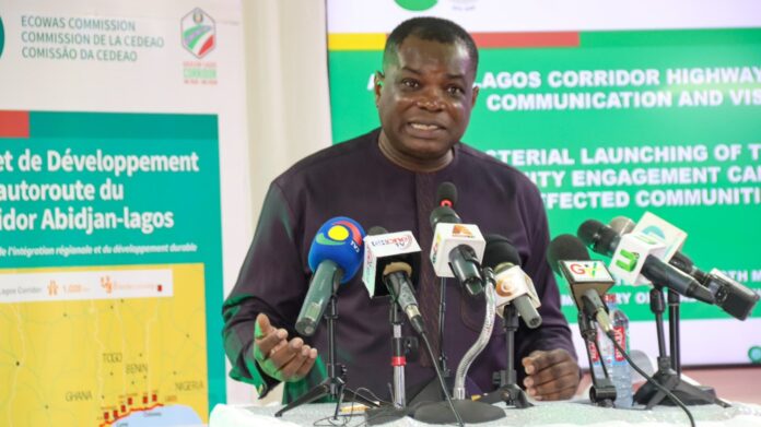 Minister for Roads and Highways, Kwame Governs Agbodza,