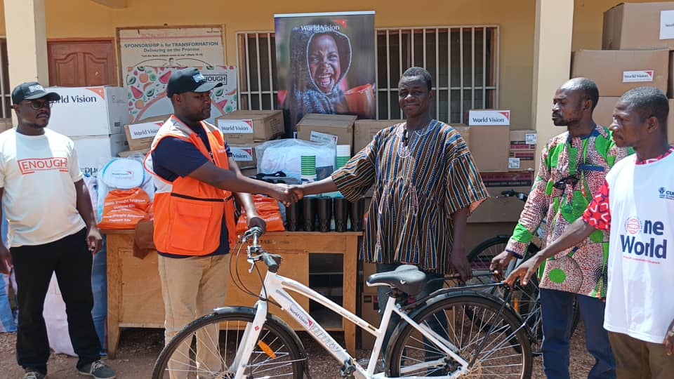 World Vision supports vulnerable children in Krachi West