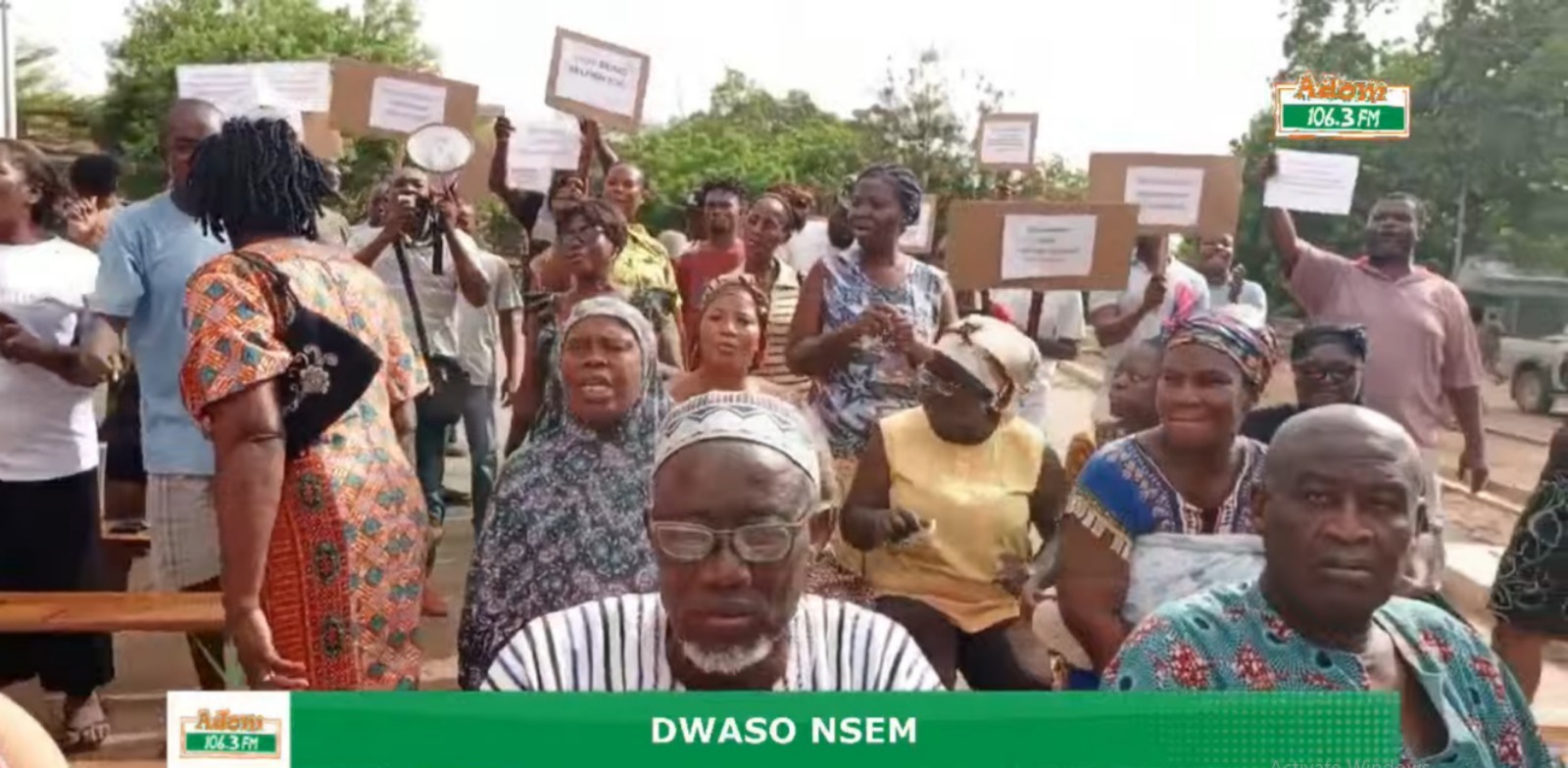 Tema Site Three residents protest ‘forceful’ eviction by TDC [Listen]