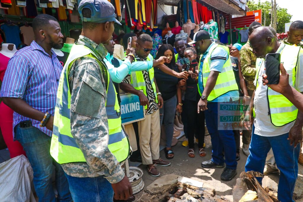 Photos from Accra’s decongestion exercise