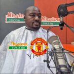 Nhyira FM’s Power Sports Host goes ‘Sakora’ on live radio after Manchester United defeat