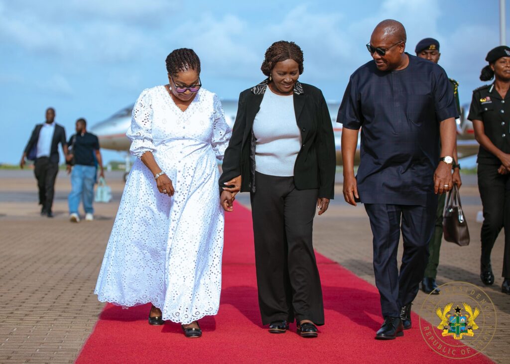 Vice President Prof. Opoku-Agyemang returns to Ghana [Photos]