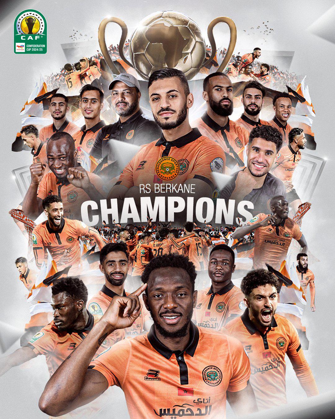 RS Berkane clinch third CAF Confederation Cup title