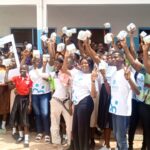 Pedato Foundation donates sanitary pads at Adagya D/A School to fight period poverty