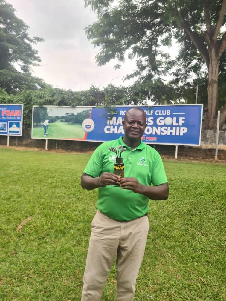 Sinapi Aba Savings and Loans’ Clement Ofosu-Ntiamoah triumphs at Royal Golf Club