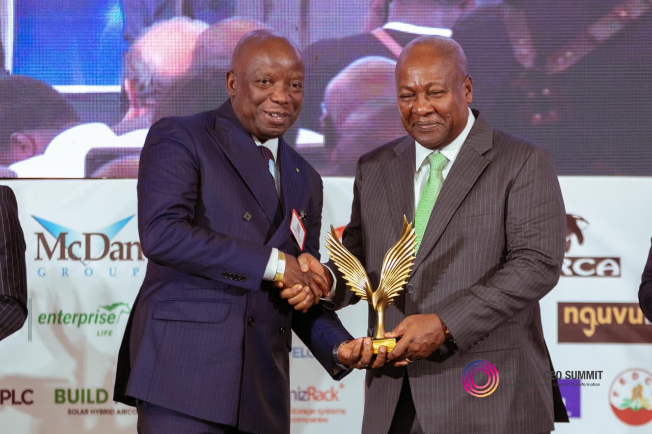 Deloitte Boss honoured as best CEO in Professional Services Sector at 9th Ghana CEO Summit