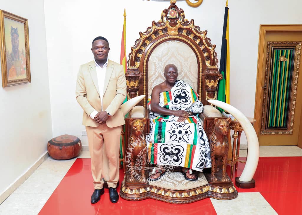 Scholarship Secretariat boss seeks Asantehene’s blessings and support [Photos]