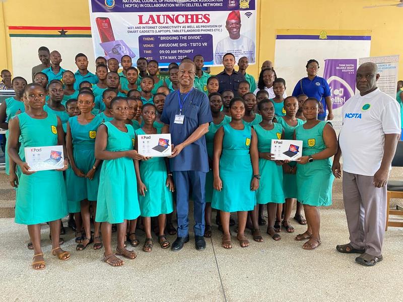 0m digital education drive for SHSs launched by NCPTA and Celltel 0m digital education drive for SHSs launched by NCPTA and Celltel