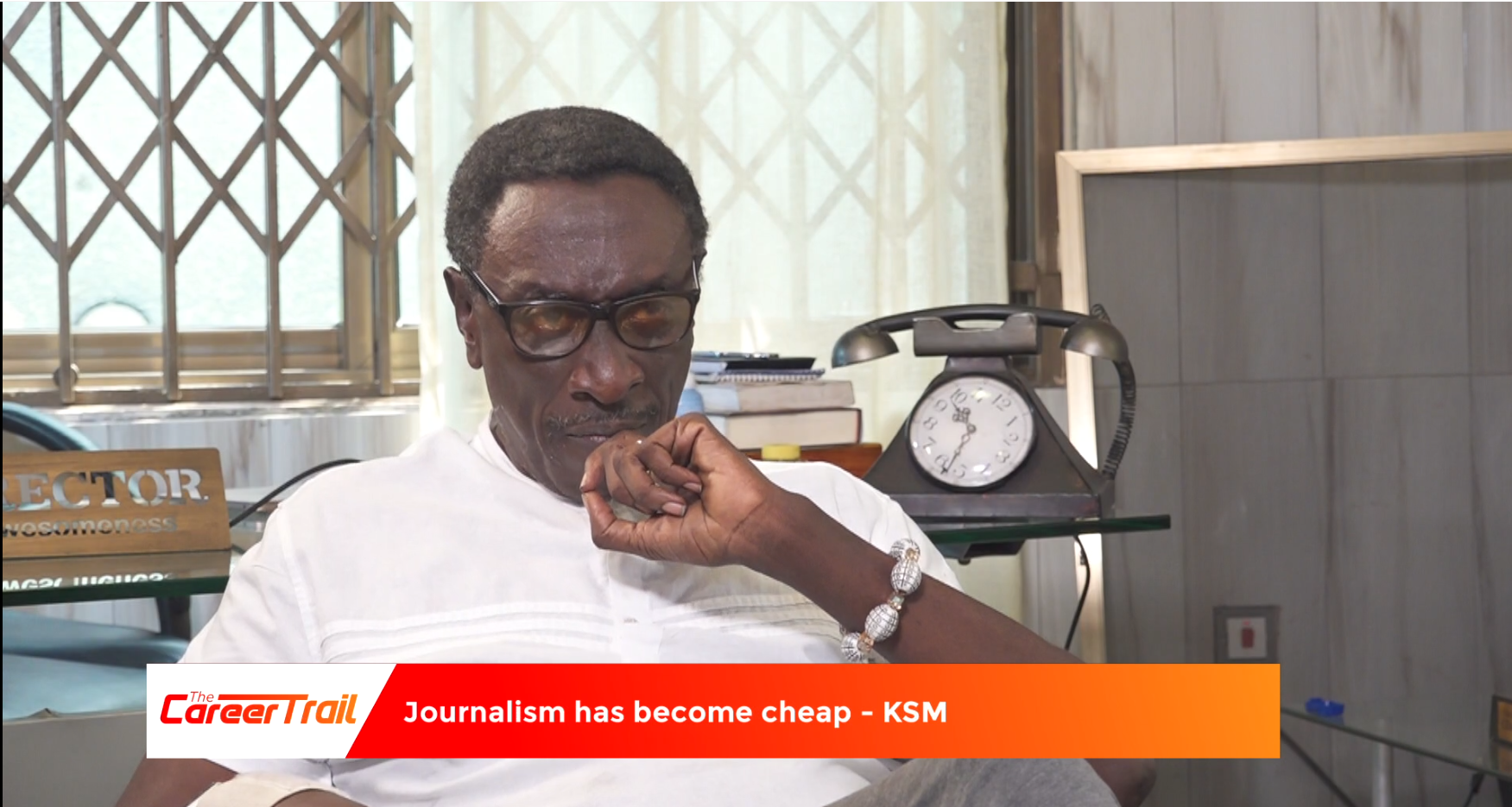 Journalism now politicised and cheap – KSM laments