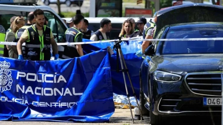 Ukrainian ex-top official shot dead outside Madrid school