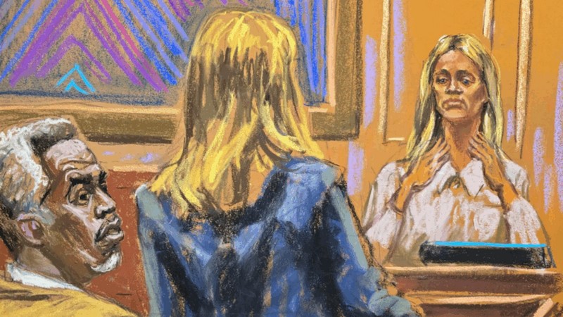 Diddy smashed on Cassie Ventura’s door with hammer, trial told