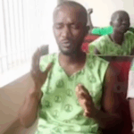 Man accused of killing lover holds intense prayers in court