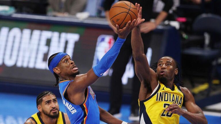 Thunder beat Pacers to level NBA Finals