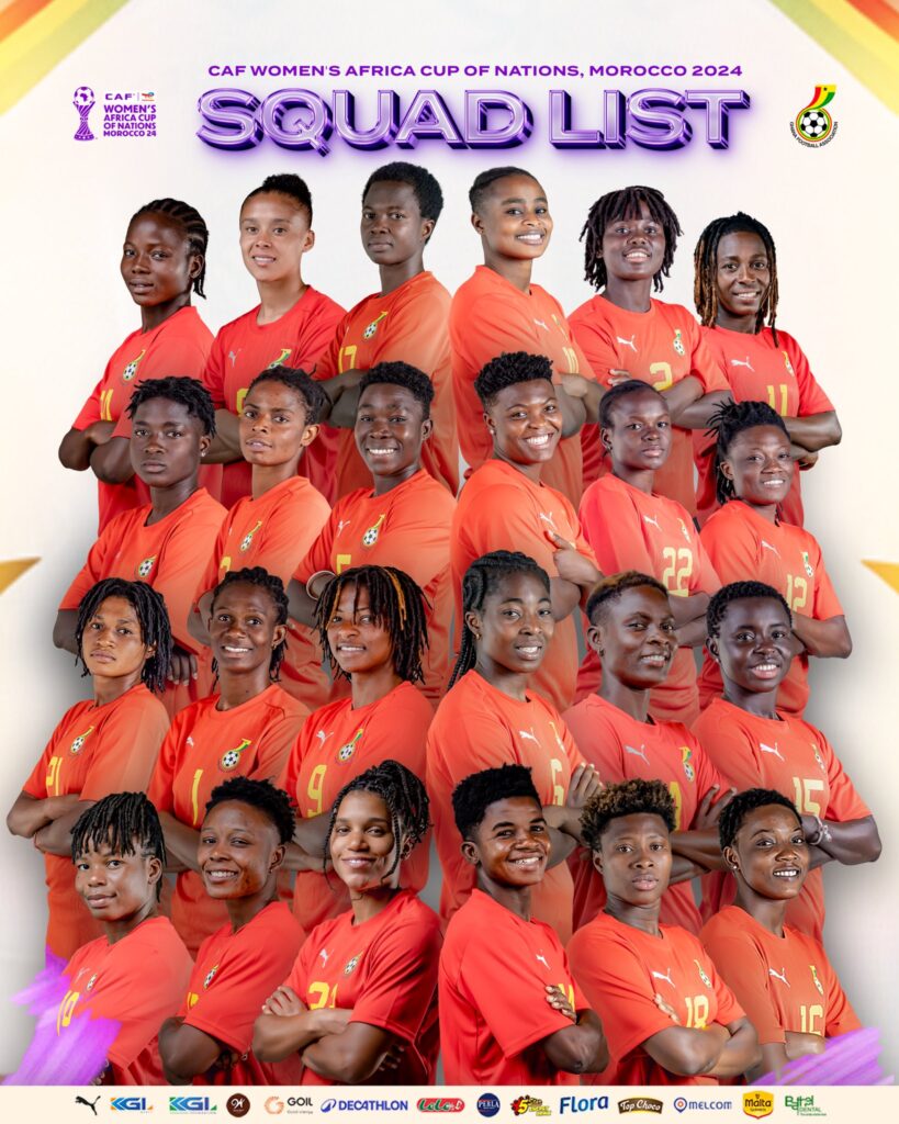 Final Black Queens squad for 2024 WAFCON announced