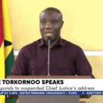 Suspended CJ’s public address most regrettable – Kwakye Ofosu