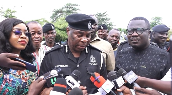 Bono Regional Police arrest 31 illegal miners, seize excavators and trucks in major anti-galamsey operation