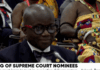Supreme Court nominee, Justice Kweku Tawiah Ackaah-Boafo