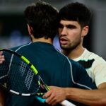 Alcaraz into French Open final as Musetti retires injured