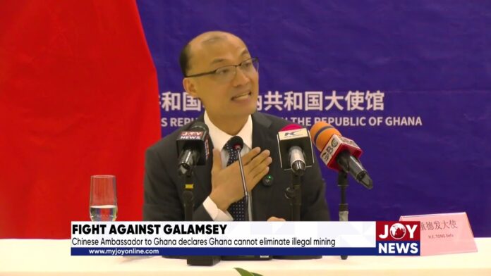 Video Thumbnail: Fight Against Galamsey: Chinese Ambassador to Ghana declares Ghana cannot eliminate illegal mining