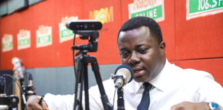 The Ranking Member on Parliament's Interior Committee and MP for Assin South, Reverend John Ntim Fordjour, 