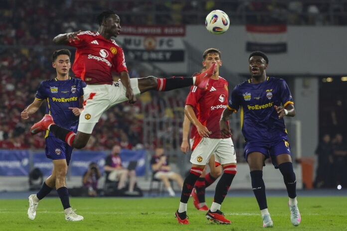 Friendly soccer match - ASEAN All Stars vs Manchester United