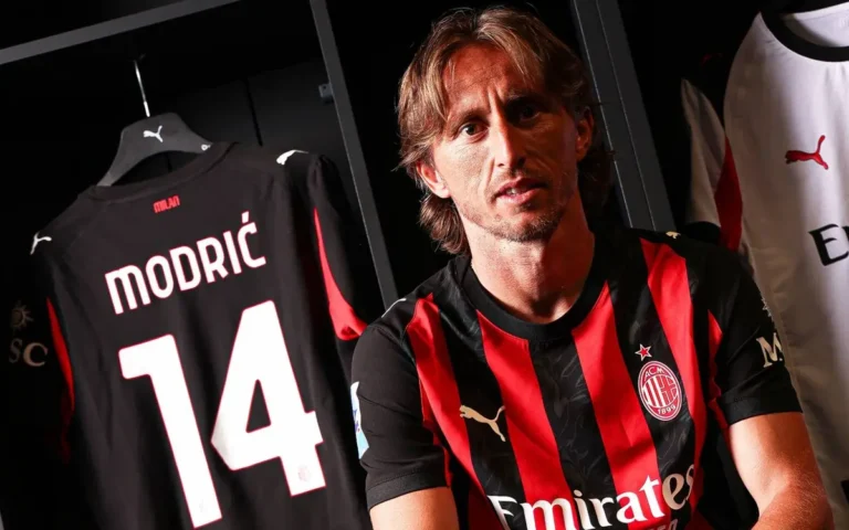 Modric completes AC Milan move on one-year deal