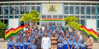 Abuakwa South MP hosts Akim Asafo Presbyterian school pupils in Parliament