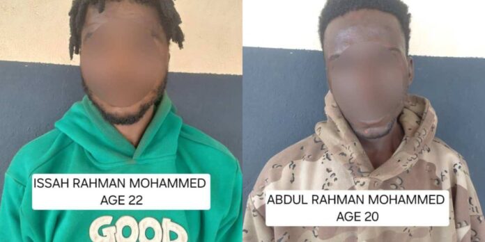 Robbery suspects