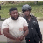 GNASSM denies links to Kojo Peprah – We have no connection to arrested suspect Kojo Peprah in white t-shirt