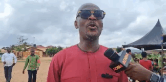 First video Alfred George Koomson, Obuasi West Municipal Education Director.